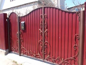 Калитка - пример 1 фото в Монино